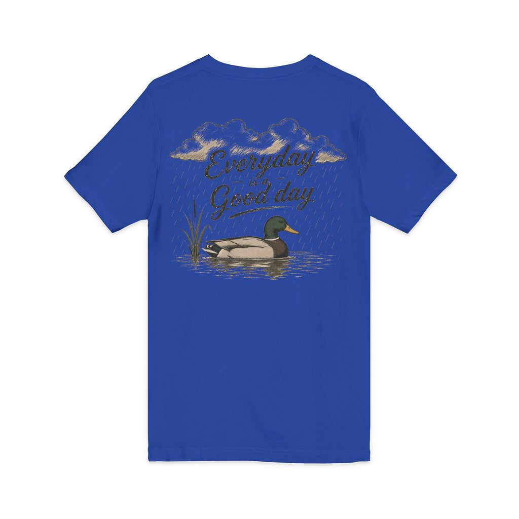 Duck "Everyday is a Good Day" V‑Neck Tee