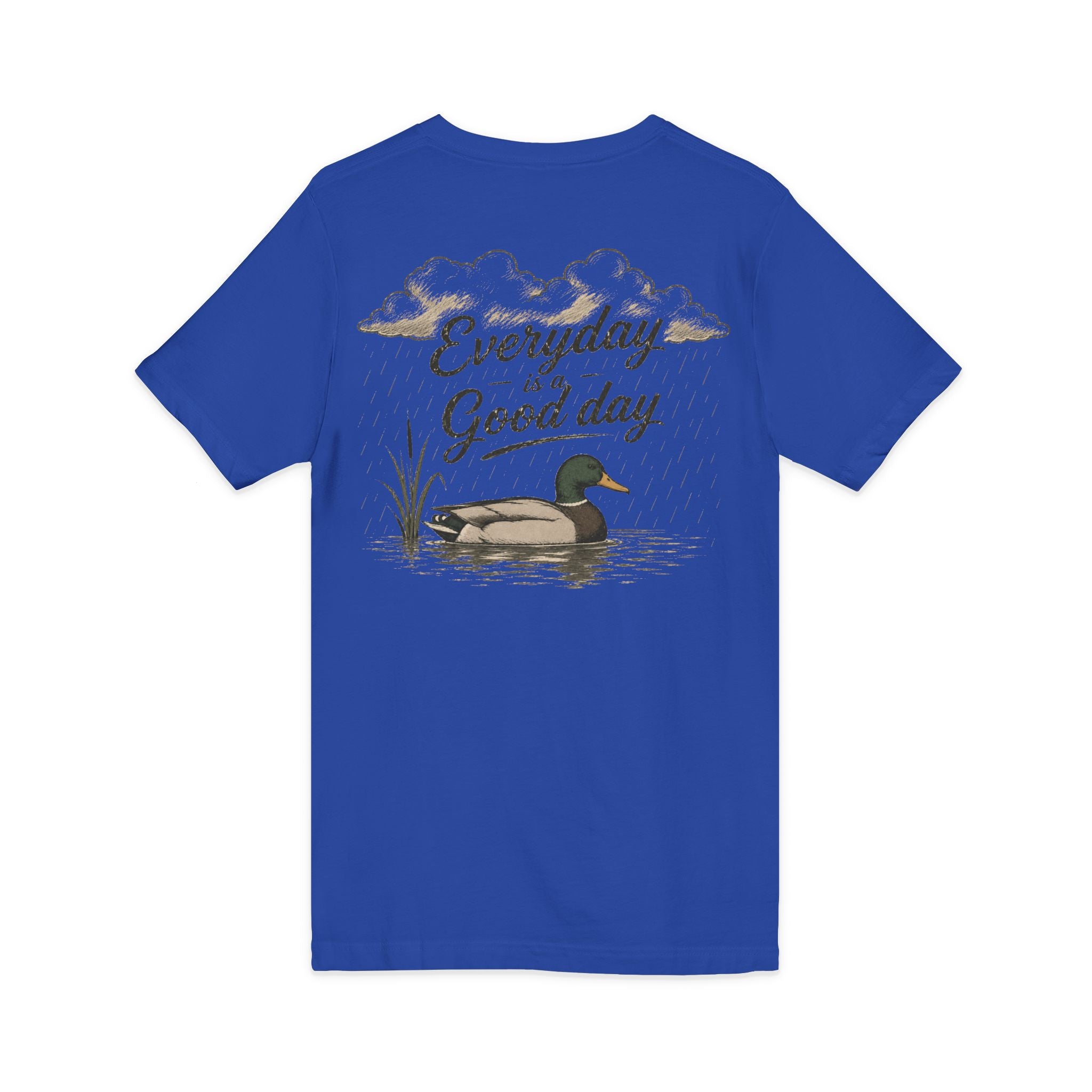 Duck "Everyday is a Good Day" V‑Neck Tee