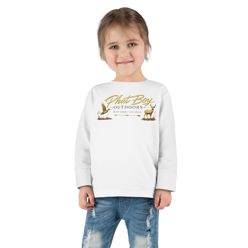 "Faith" Graphic Toddler Long Sleeve Tee