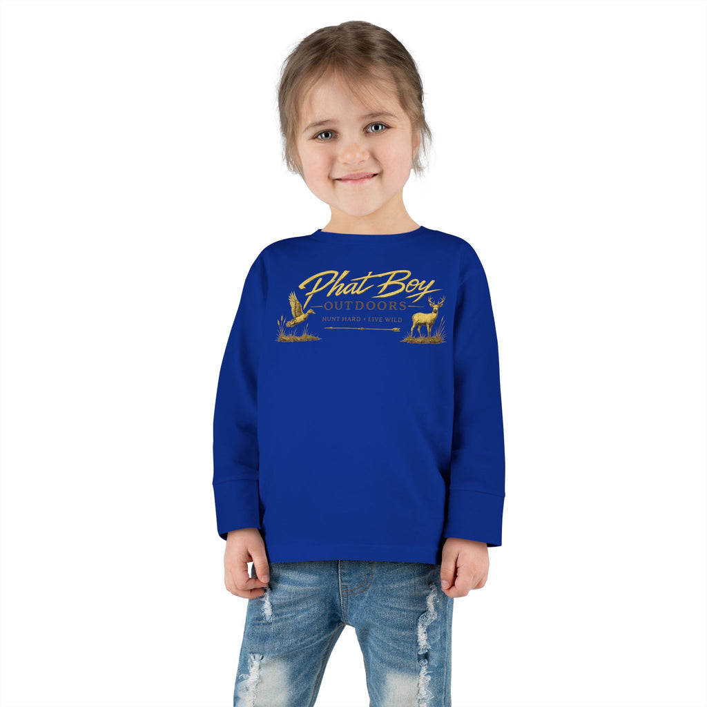 "Faith" Graphic Toddler Long Sleeve Tee