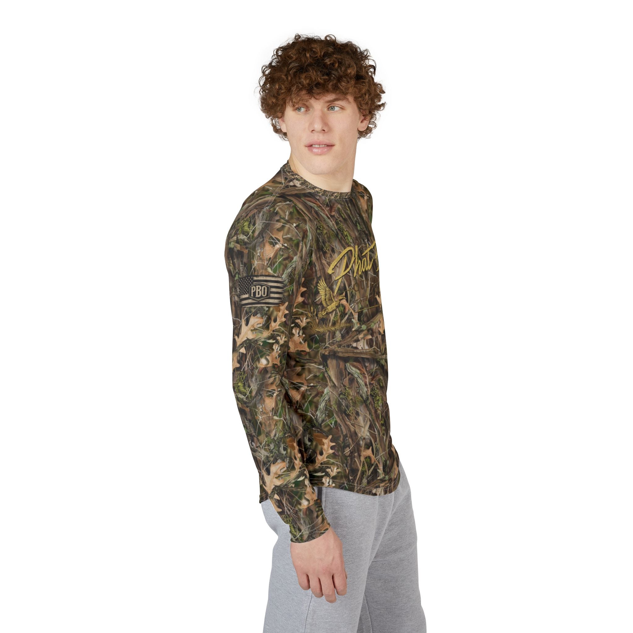 "Phat Boy" Hunting Sun Protection Camouflage Long Sleeve Shirt