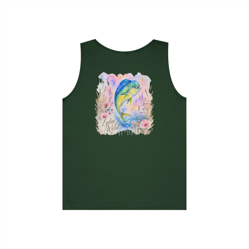 " Lydi Wild" Mahi Watercolor Tank Top