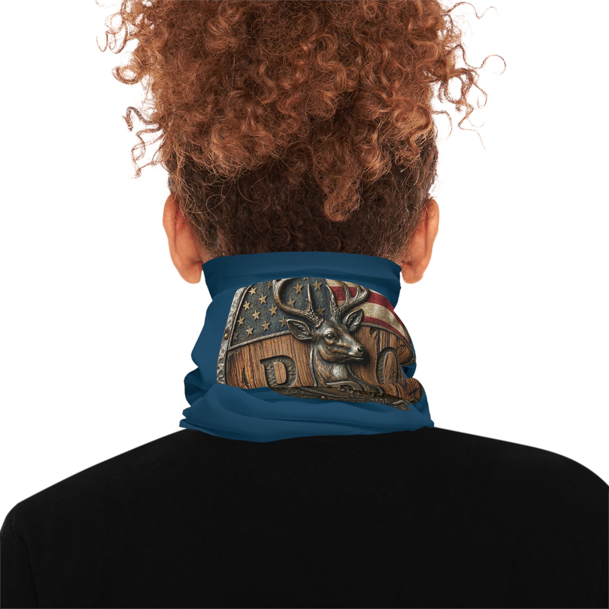 PBO American Flag Neck Gaiter – Lightweight Outdoor Face Covering