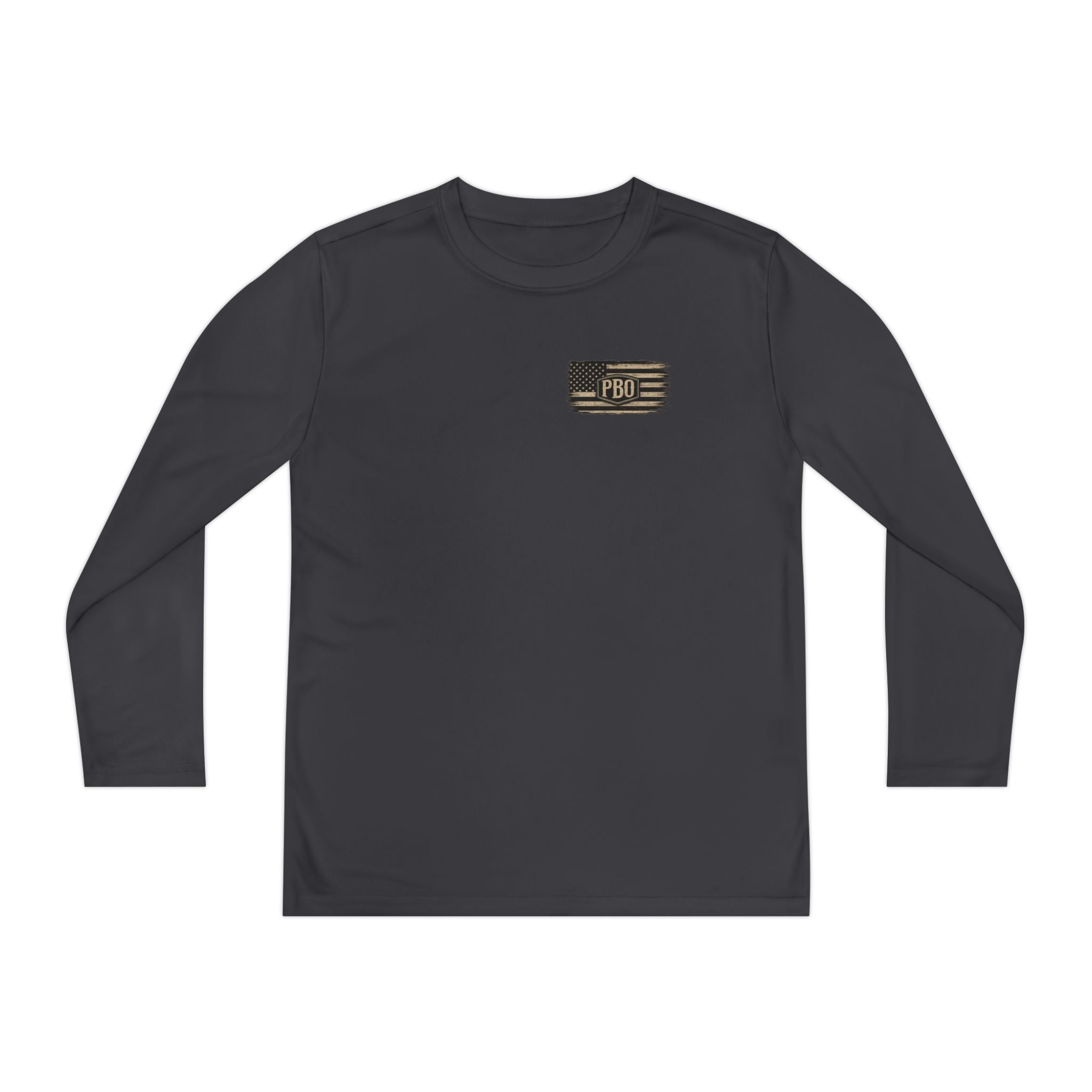 PBO Fishing long sleeve youth shirt