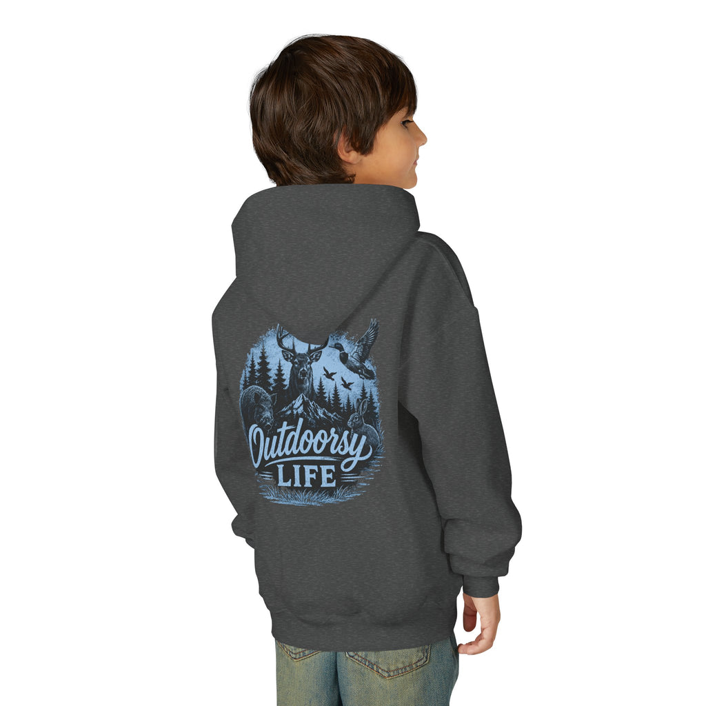 Outdoorsy Life Youth Hoodie