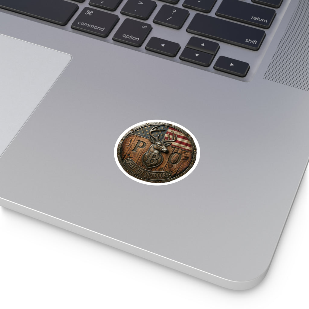 Official Phat Boy Outdoors Logo Sticker