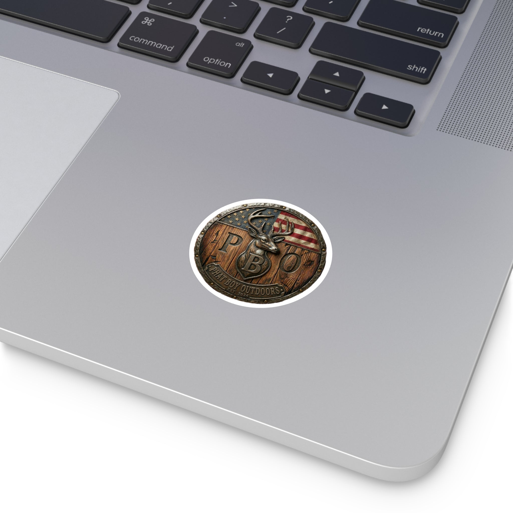 Official Phat Boy Outdoors Logo Sticker