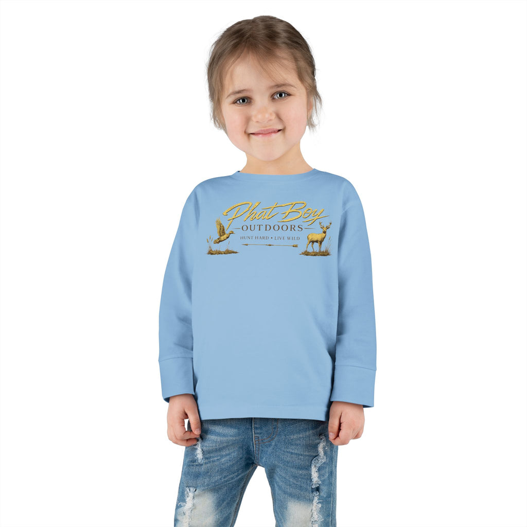 "Faith" Graphic Toddler Long Sleeve Tee