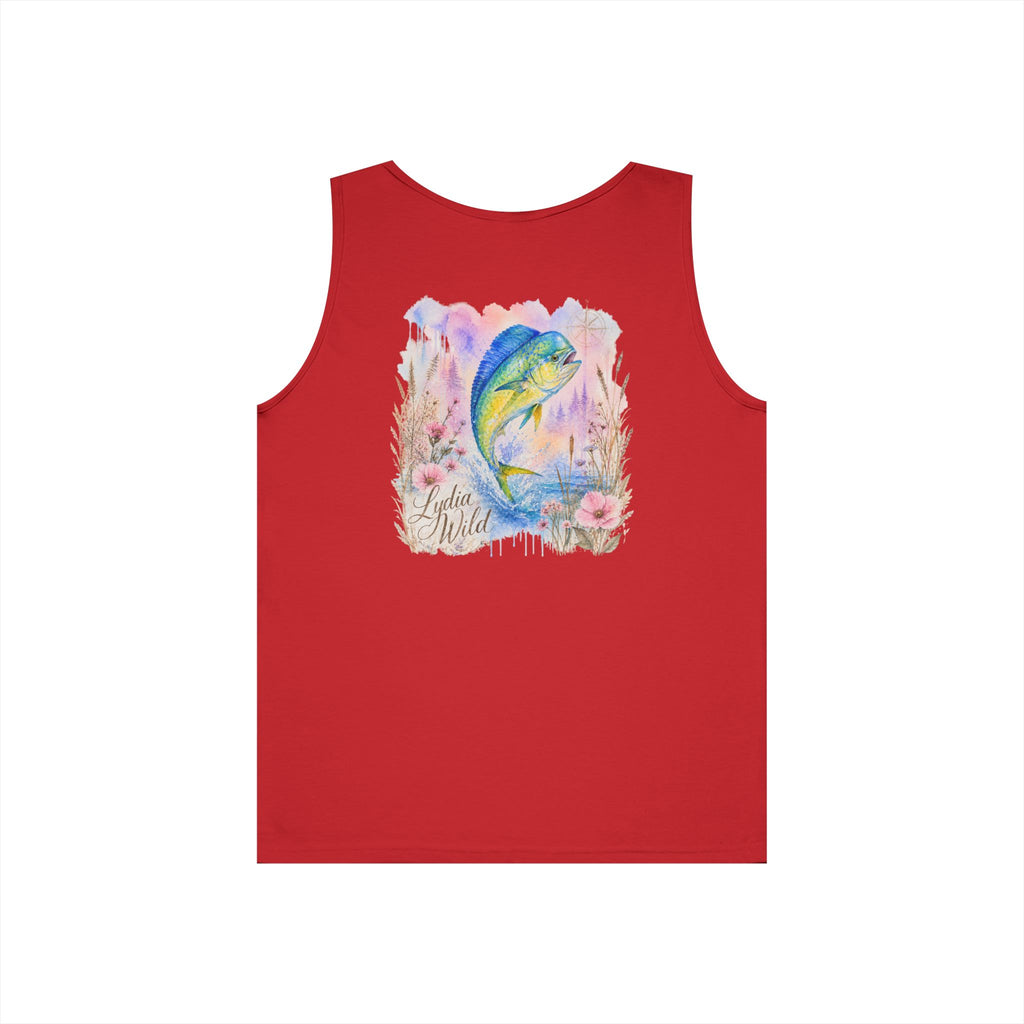 " Lydi Wild" Mahi Watercolor Tank Top