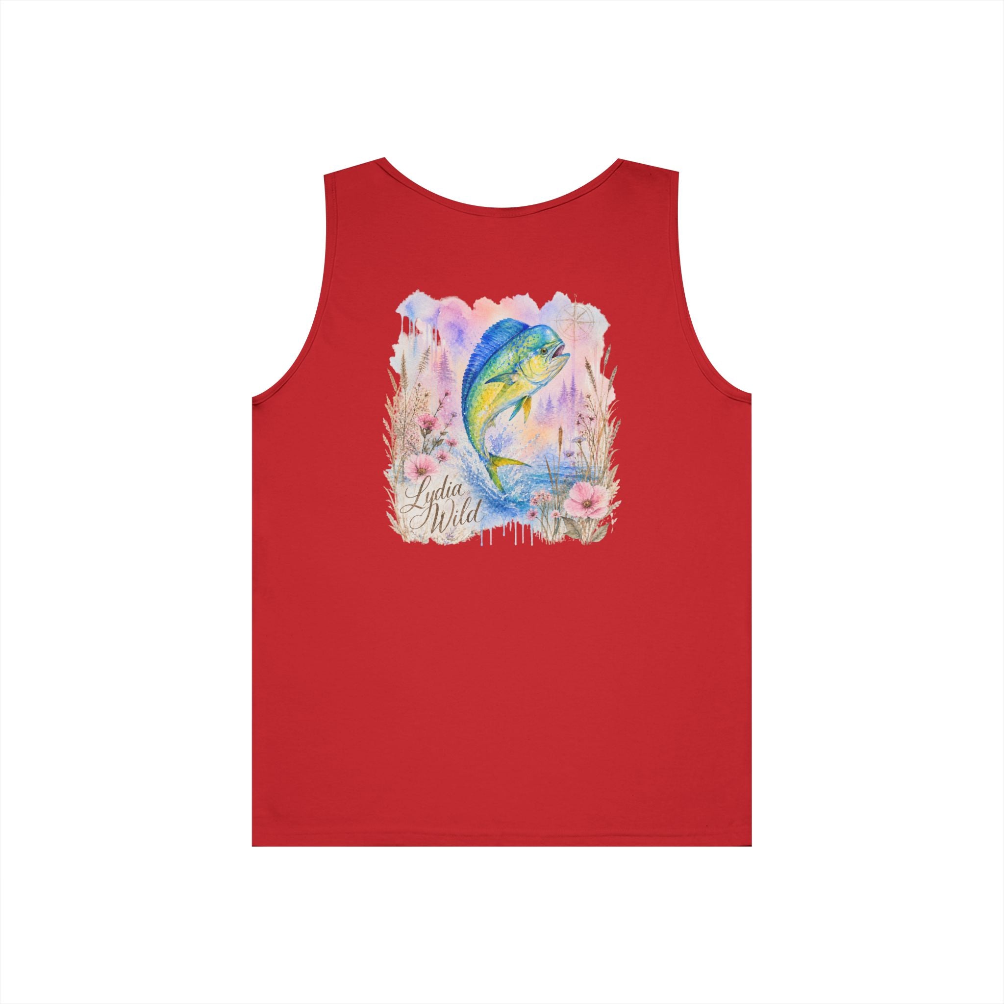 " Lydi Wild" Mahi Watercolor Tank Top