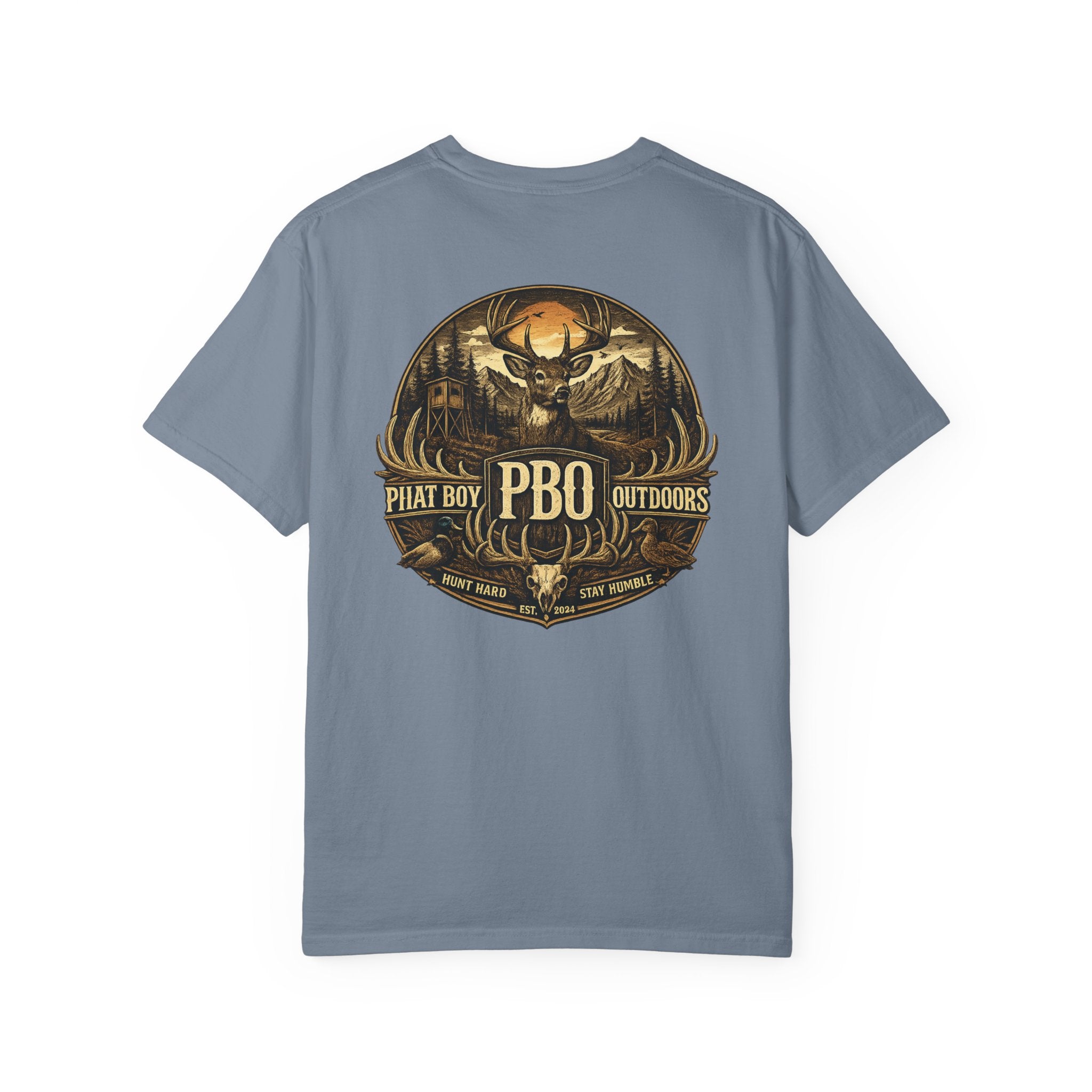 PBO Outdoors Deer Emblem T-Shirt