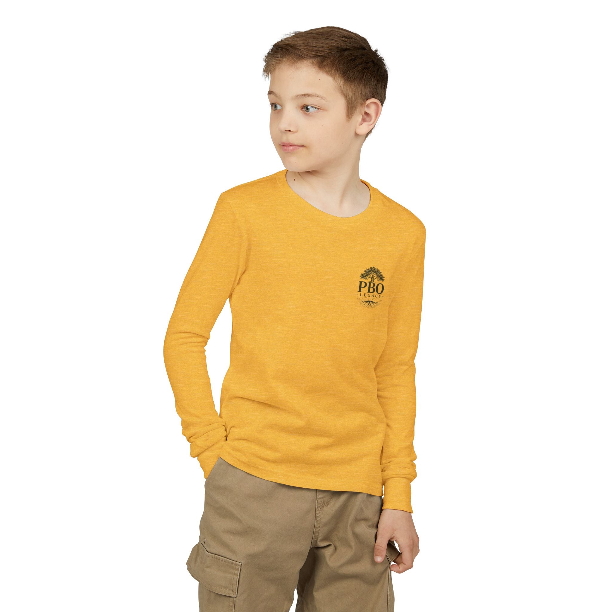 Youth Long Sleeve "God Is Good, Deer Is Yummy"