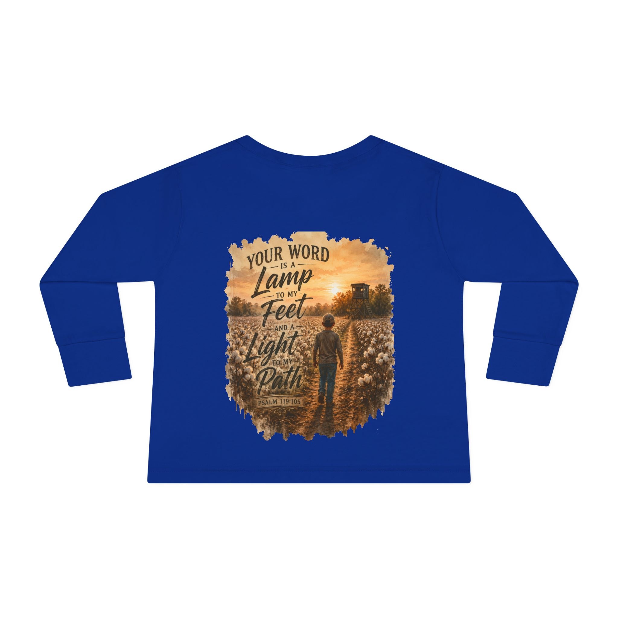 "Faith" Graphic Toddler Long Sleeve Tee