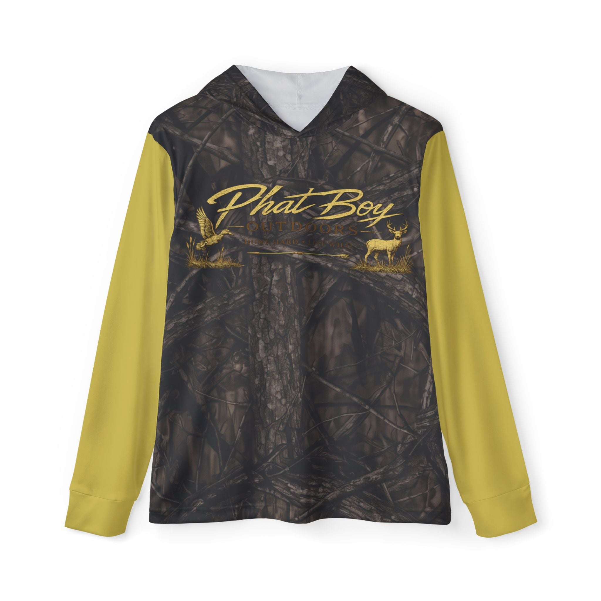 Camo 'Phat Boy' Men's Sports Warmup Hoodie – Hunting Vibe Athletic Pullover