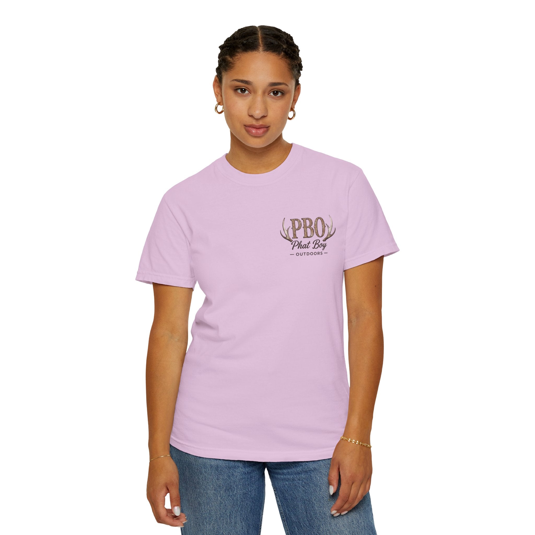 PBO "Lydia Wild" Pastel Drip Skull Outdoors Graphic T-Shirt