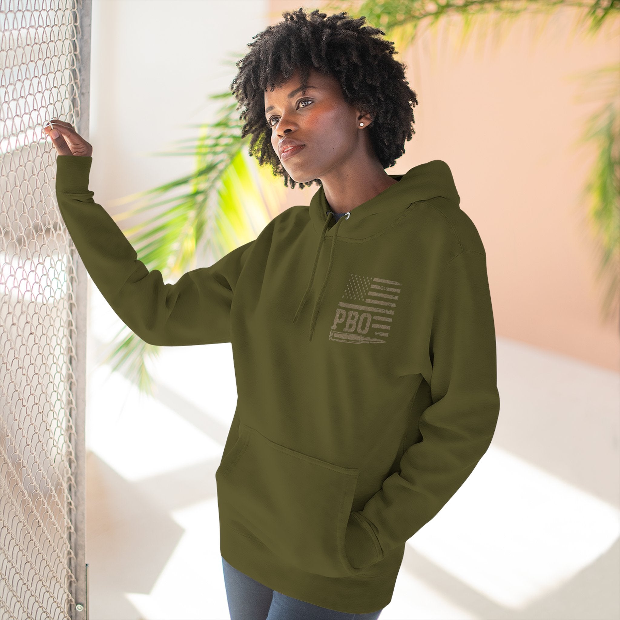 Vintage PBO Flag Hoodie