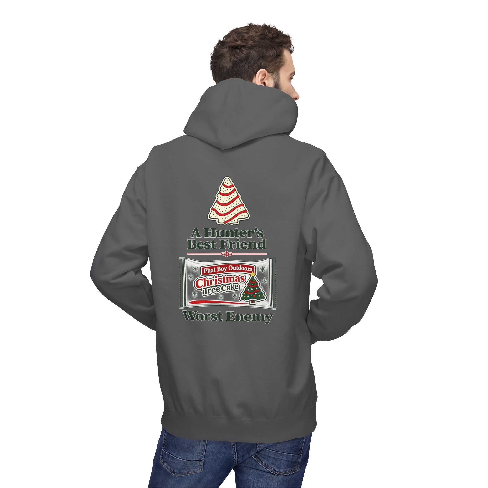 PBO funny hunting Midweight Fleece Hoodie