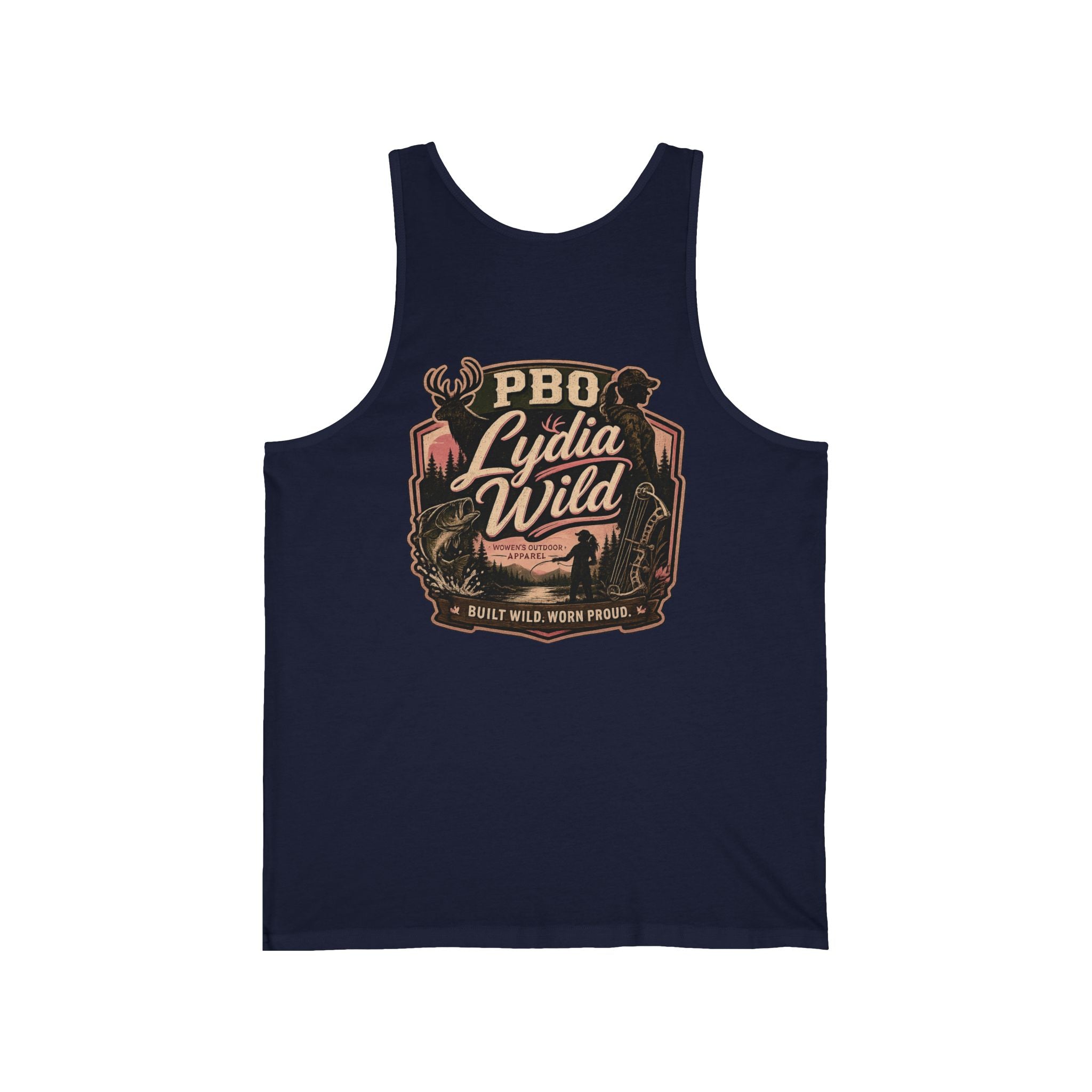 "PBO Lydia Wild" Outdoors Tank Top