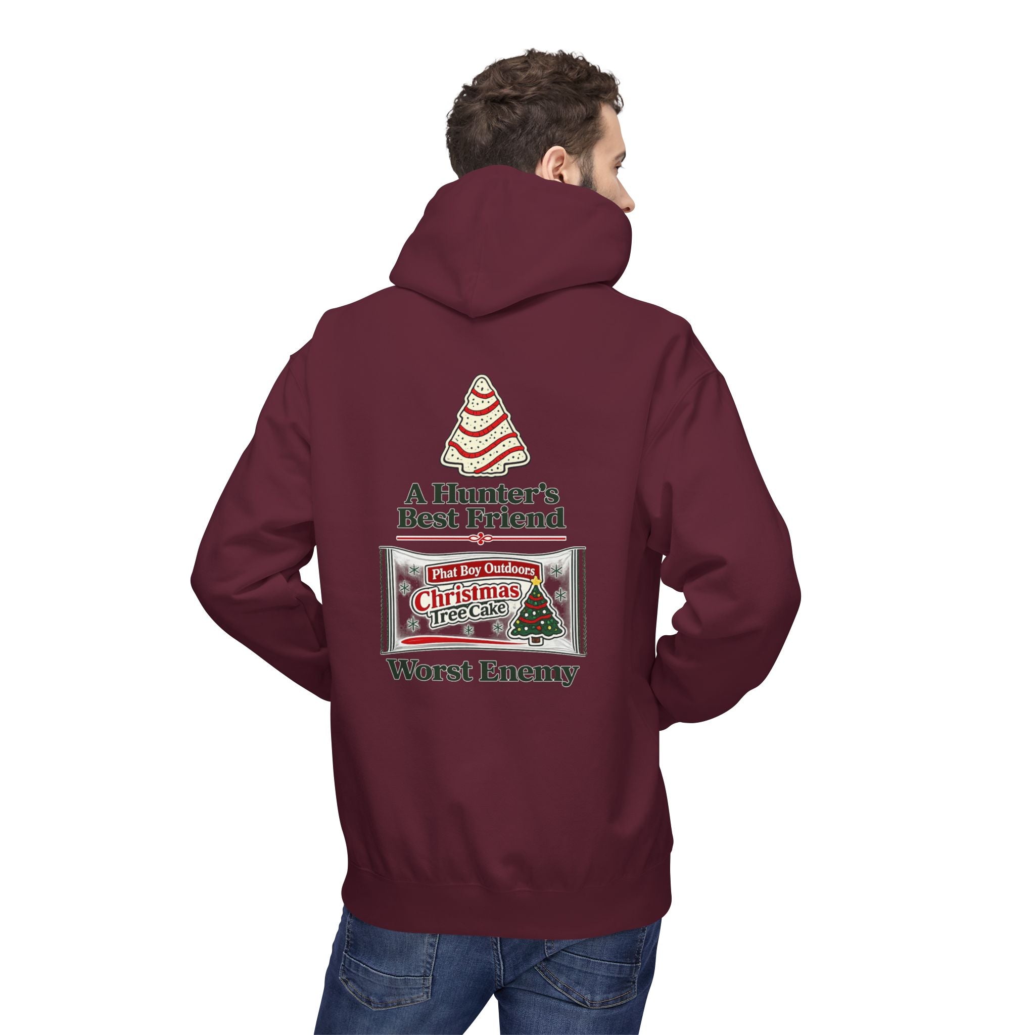 PBO funny hunting Midweight Fleece Hoodie