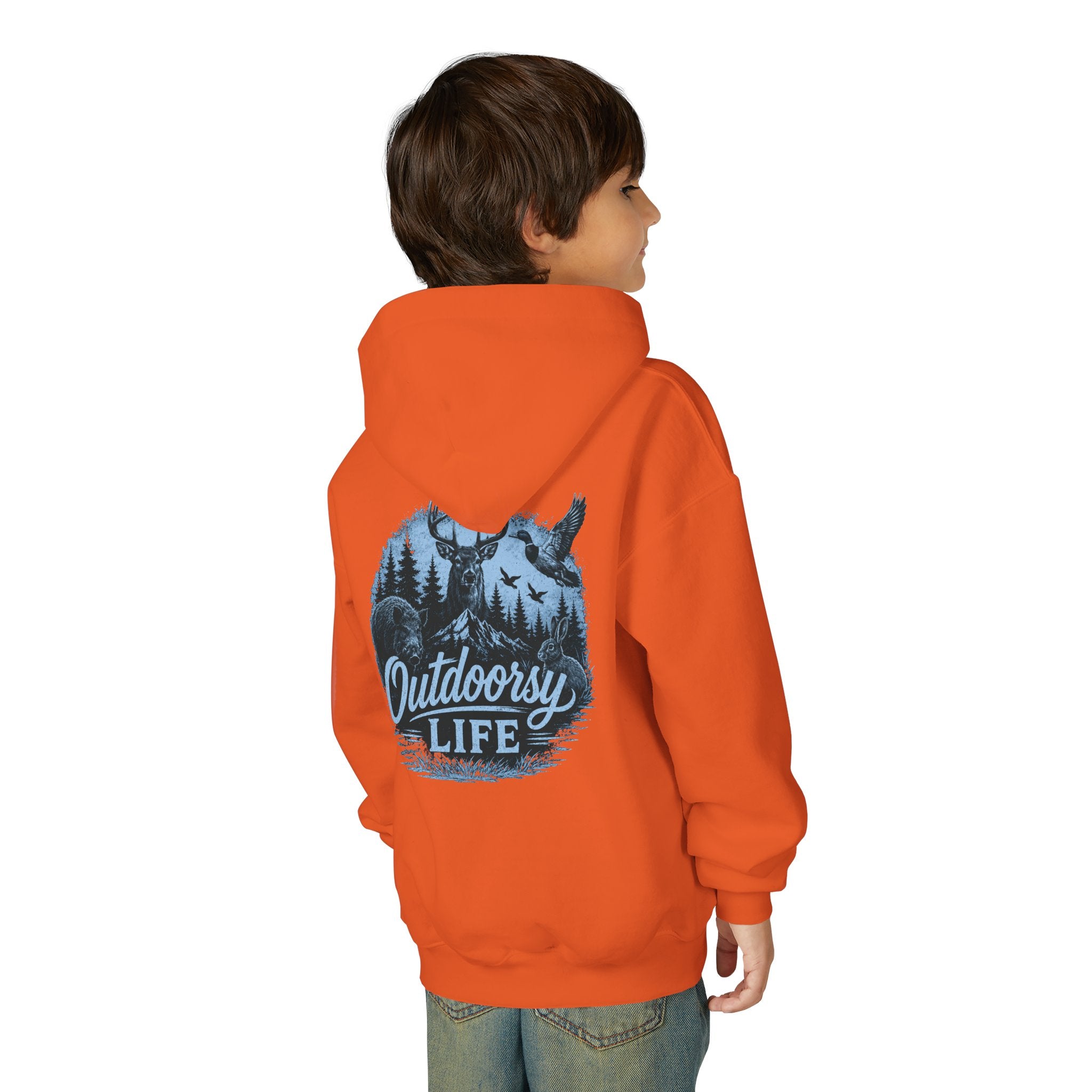 Outdoorsy Life Youth Hoodie