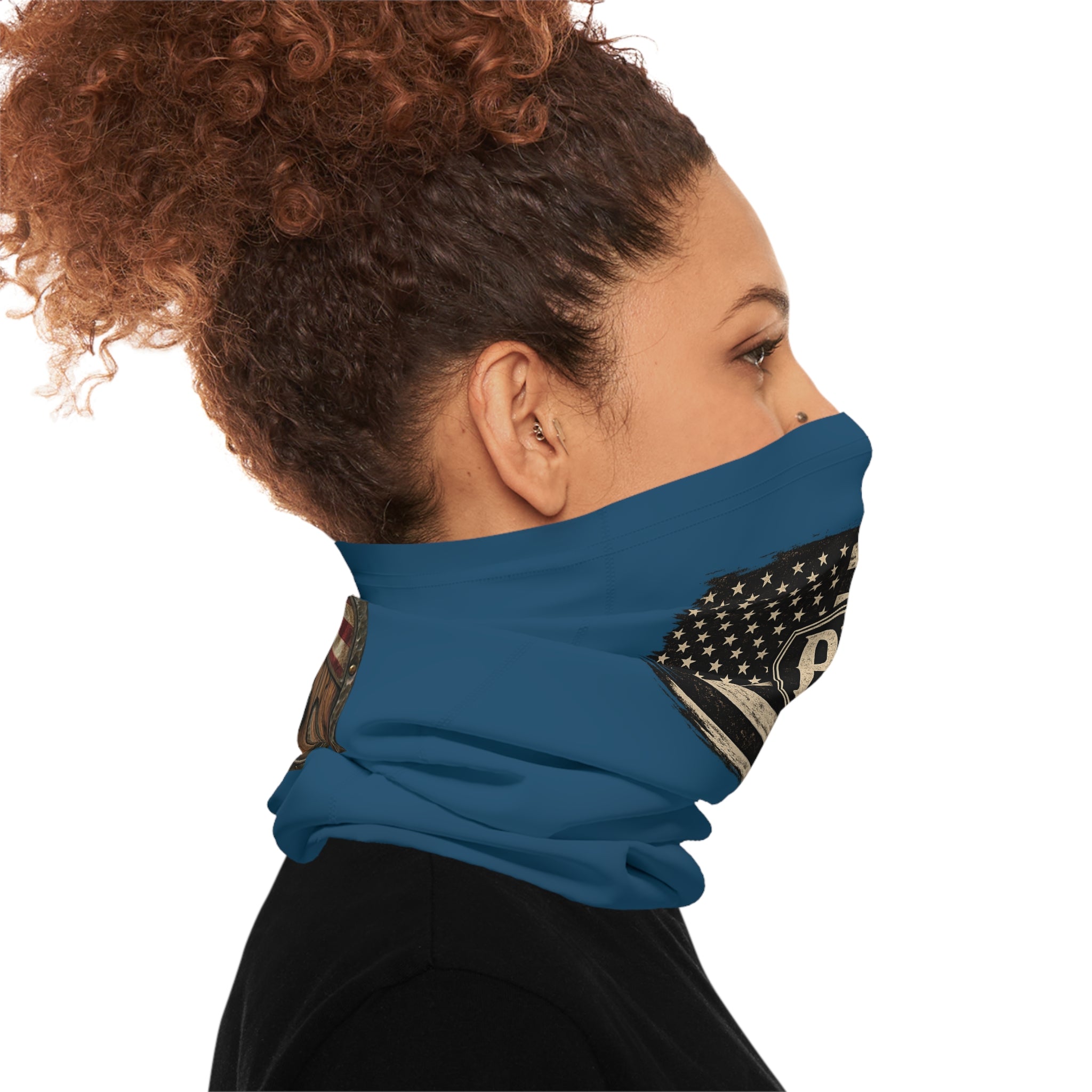 PBO American Flag Neck Gaiter – Lightweight Outdoor Face Covering