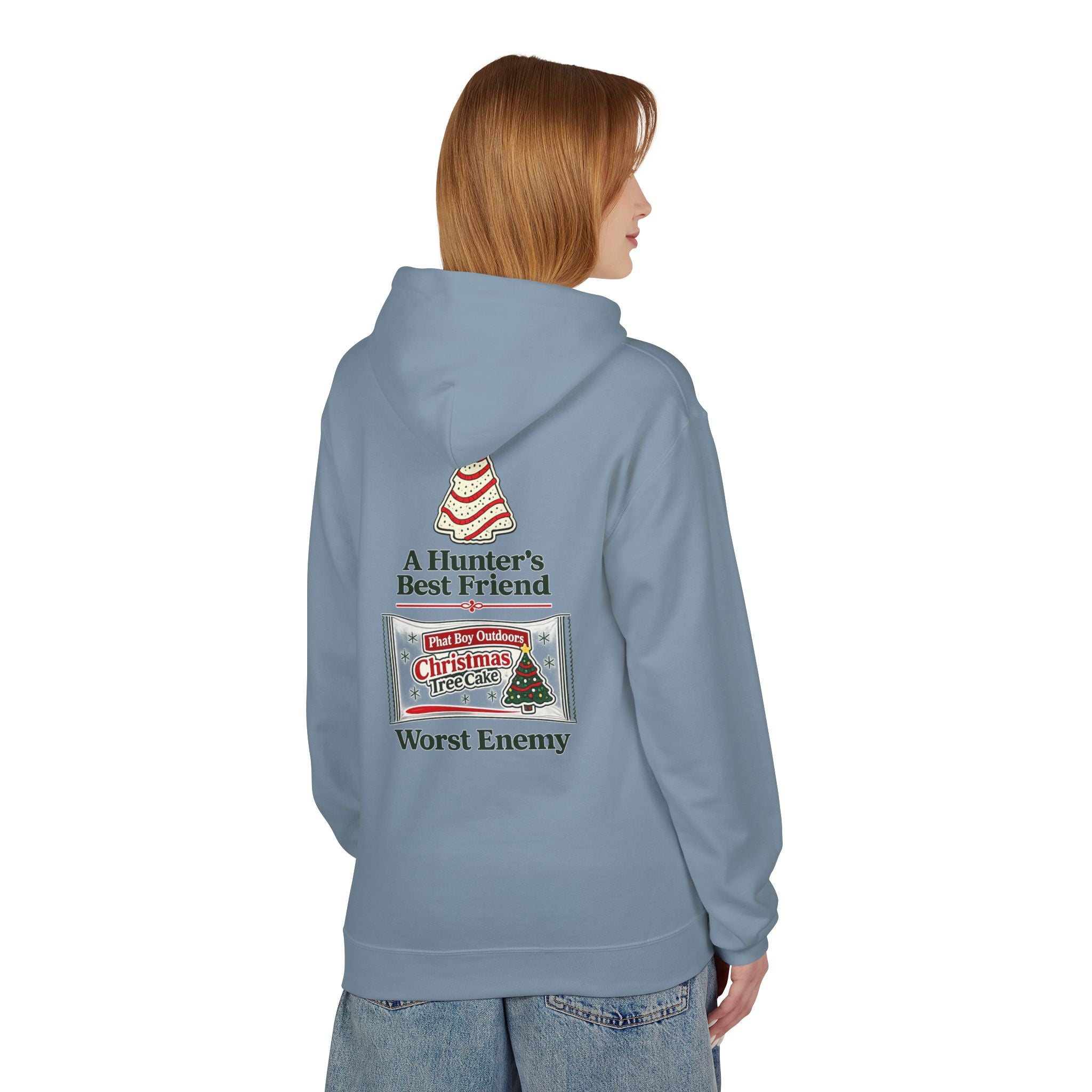 PBO funny hunting Midweight Fleece Hoodie