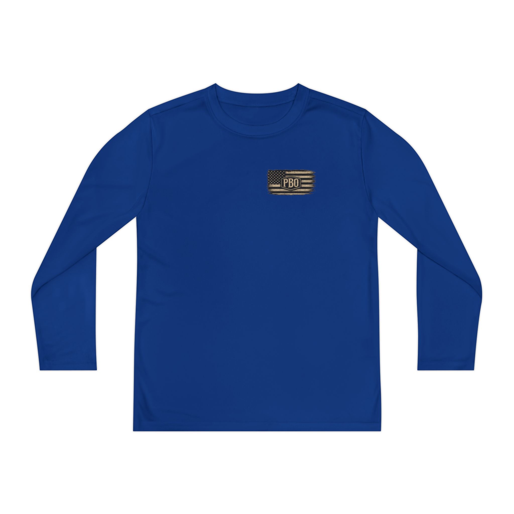PBO Fishing long sleeve youth shirt