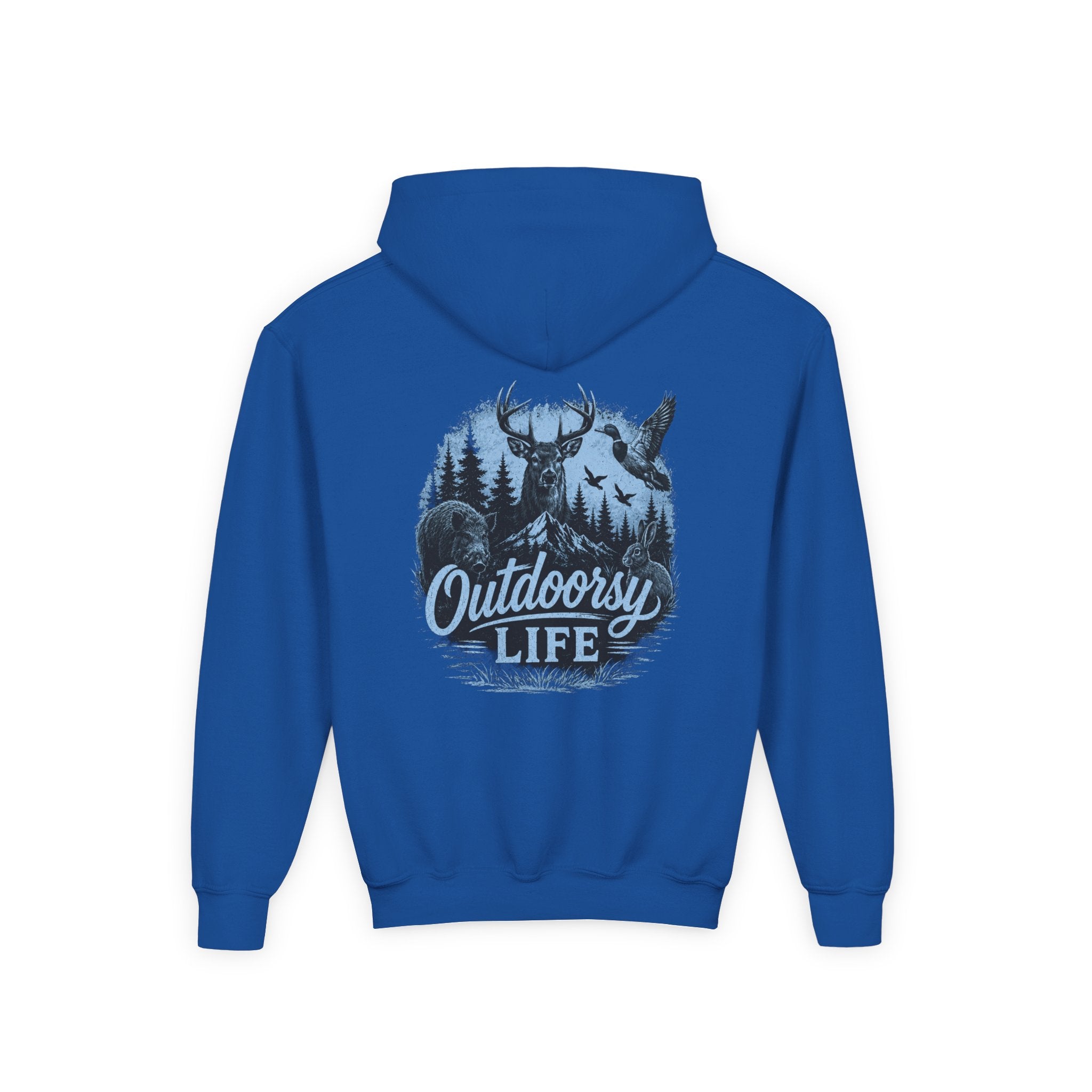 Outdoorsy Life Youth Hoodie