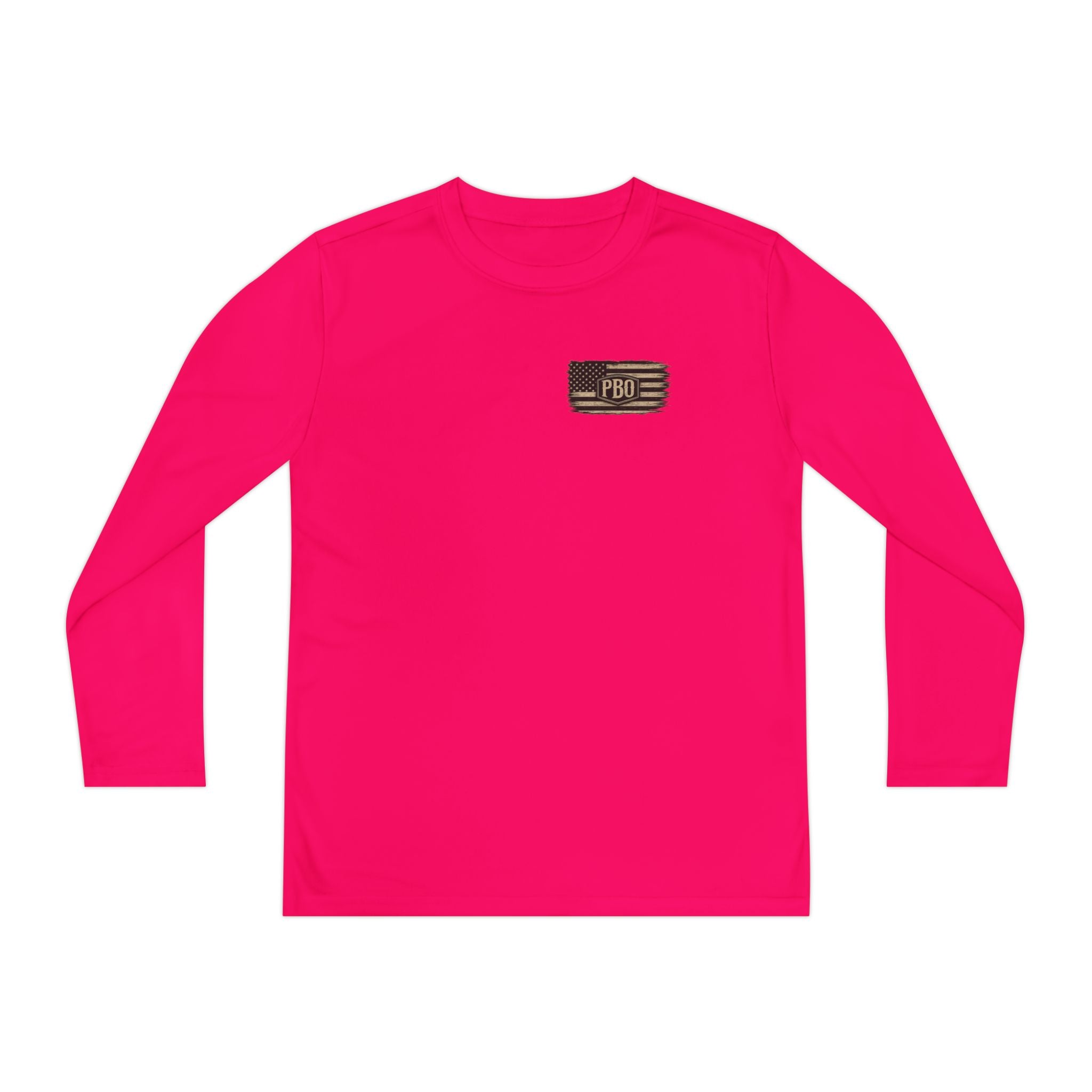 PBO Fishing long sleeve youth shirt