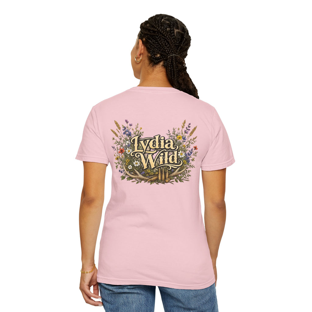 Lydia Wild Floral Logo T-Shirt