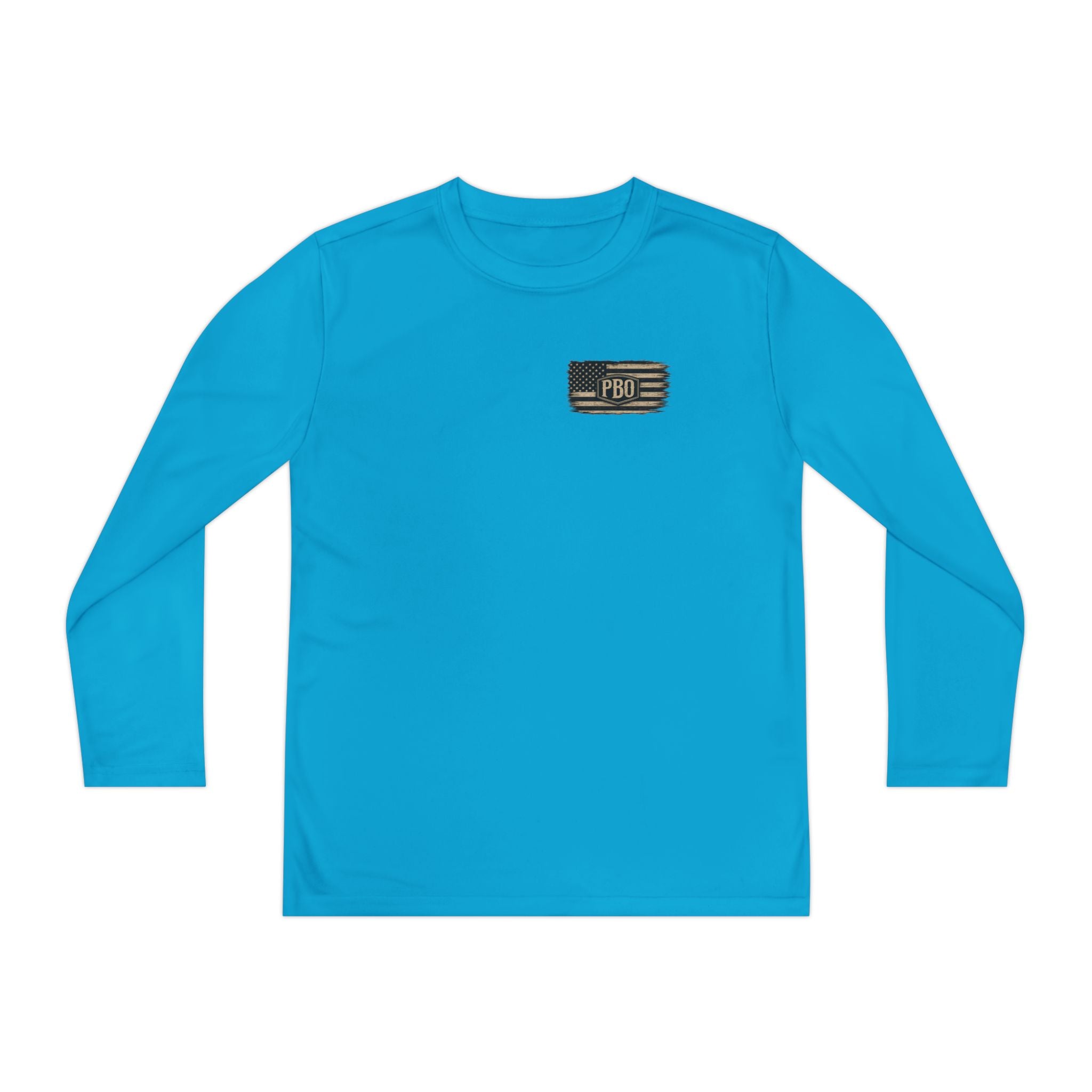 PBO Fishing long sleeve youth shirt