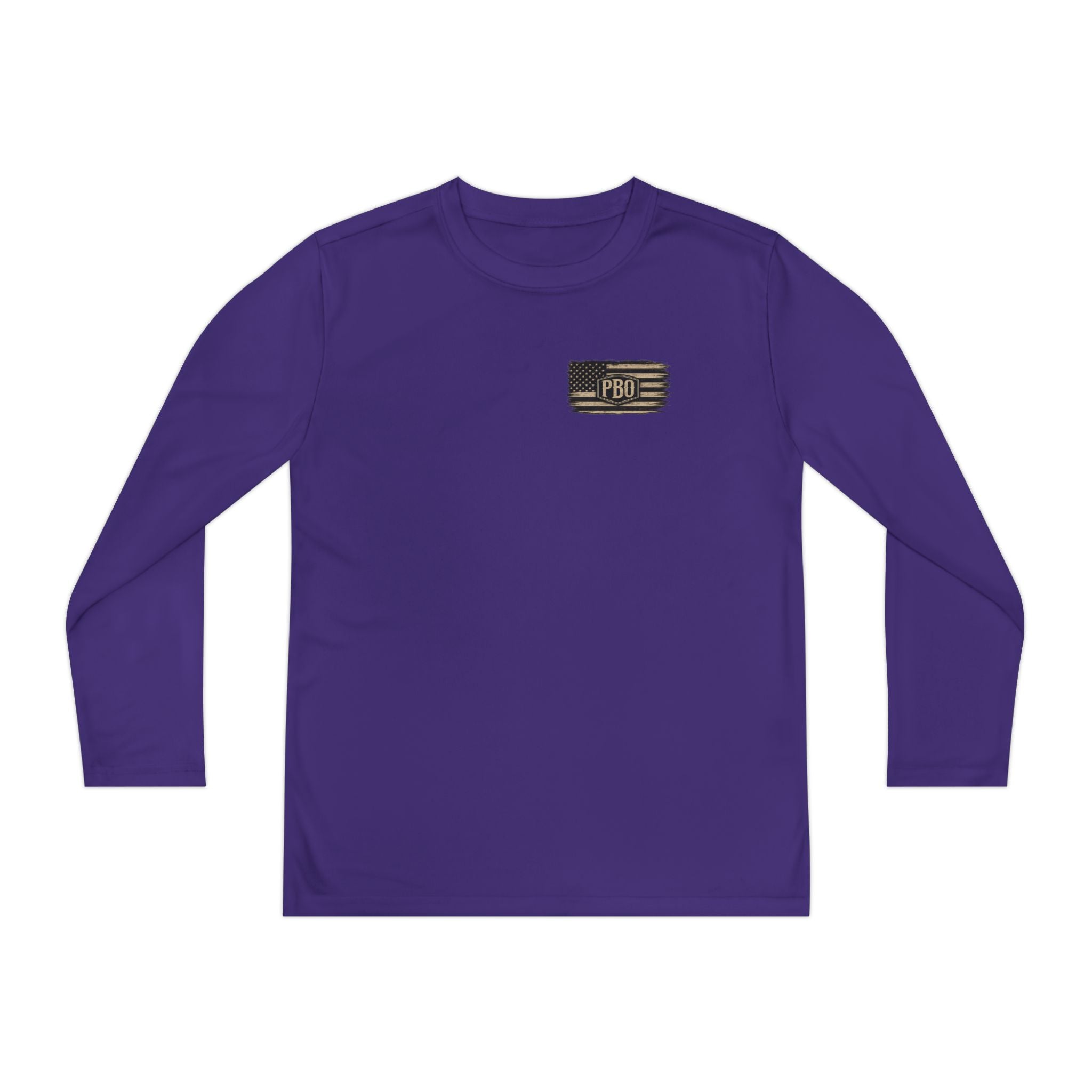 PBO Fishing long sleeve youth shirt