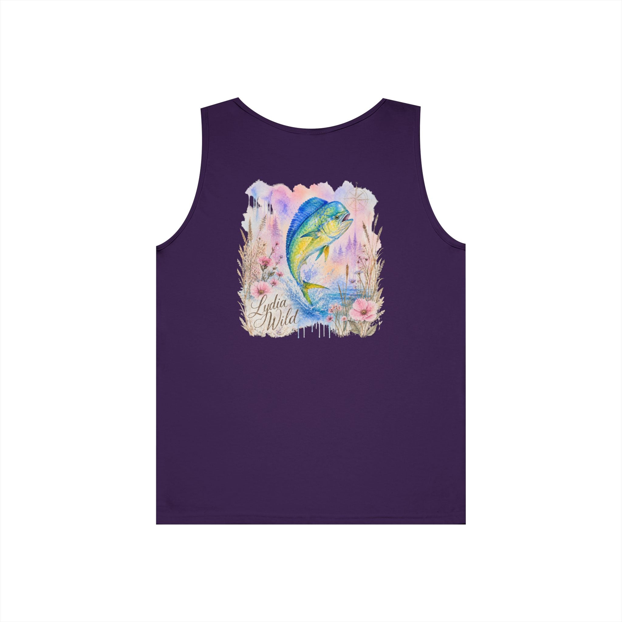 " Lydi Wild" Mahi Watercolor Tank Top