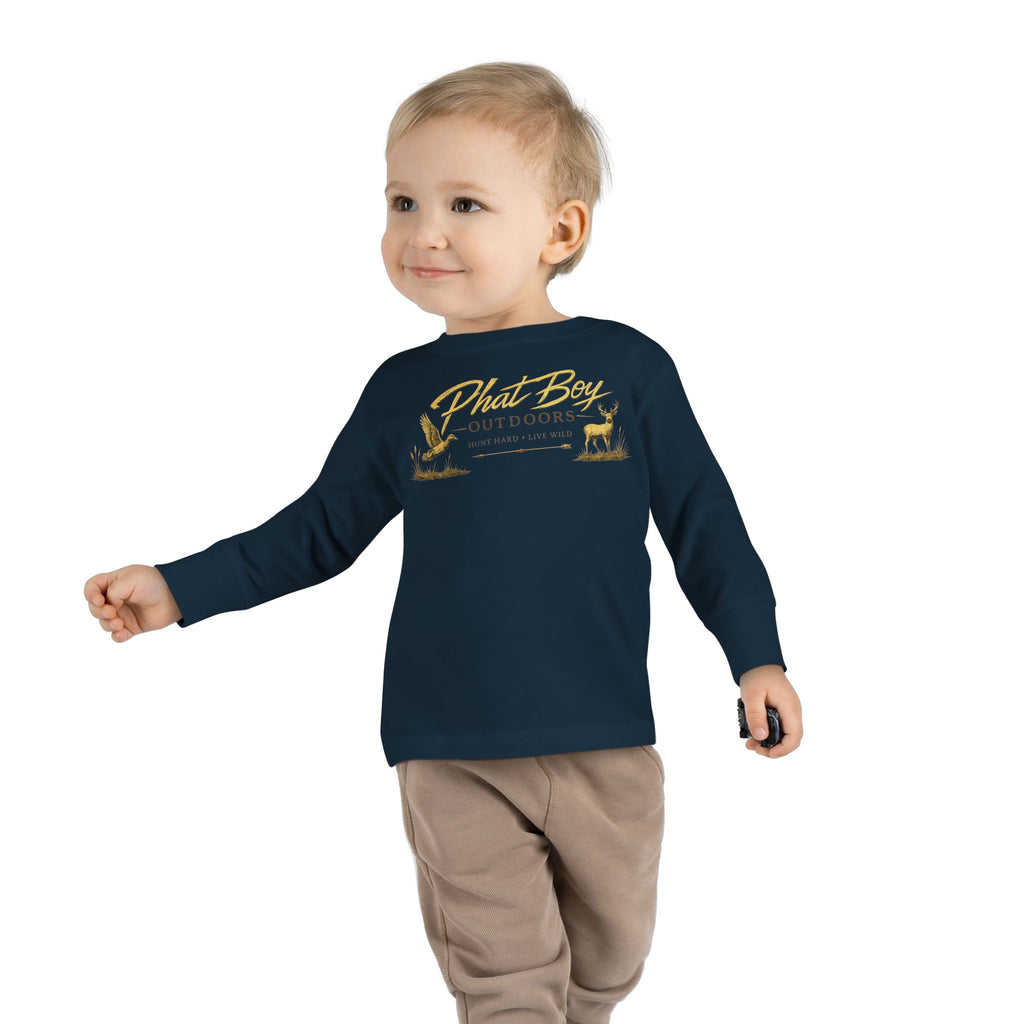 "Faith" Graphic Toddler Long Sleeve Tee