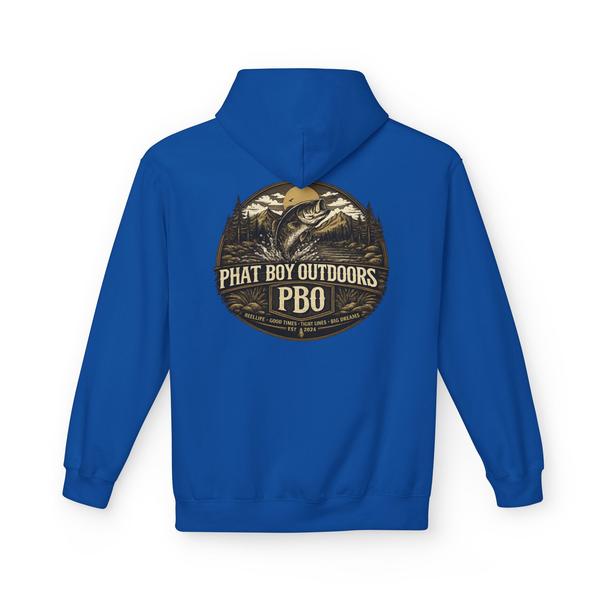 PBO Hoodie — Vintage Fishing Outdoor Apparel