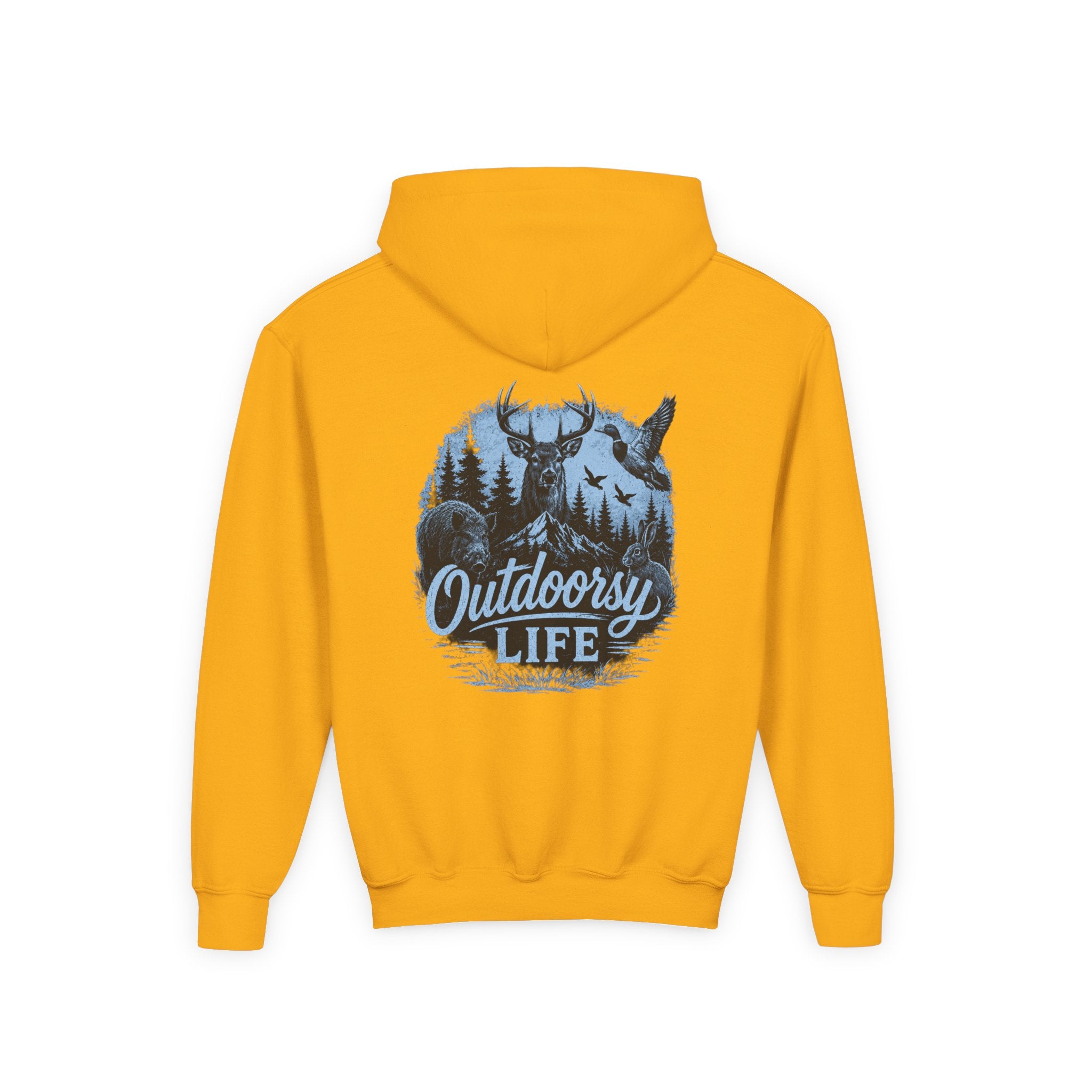 Outdoorsy Life Youth Hoodie