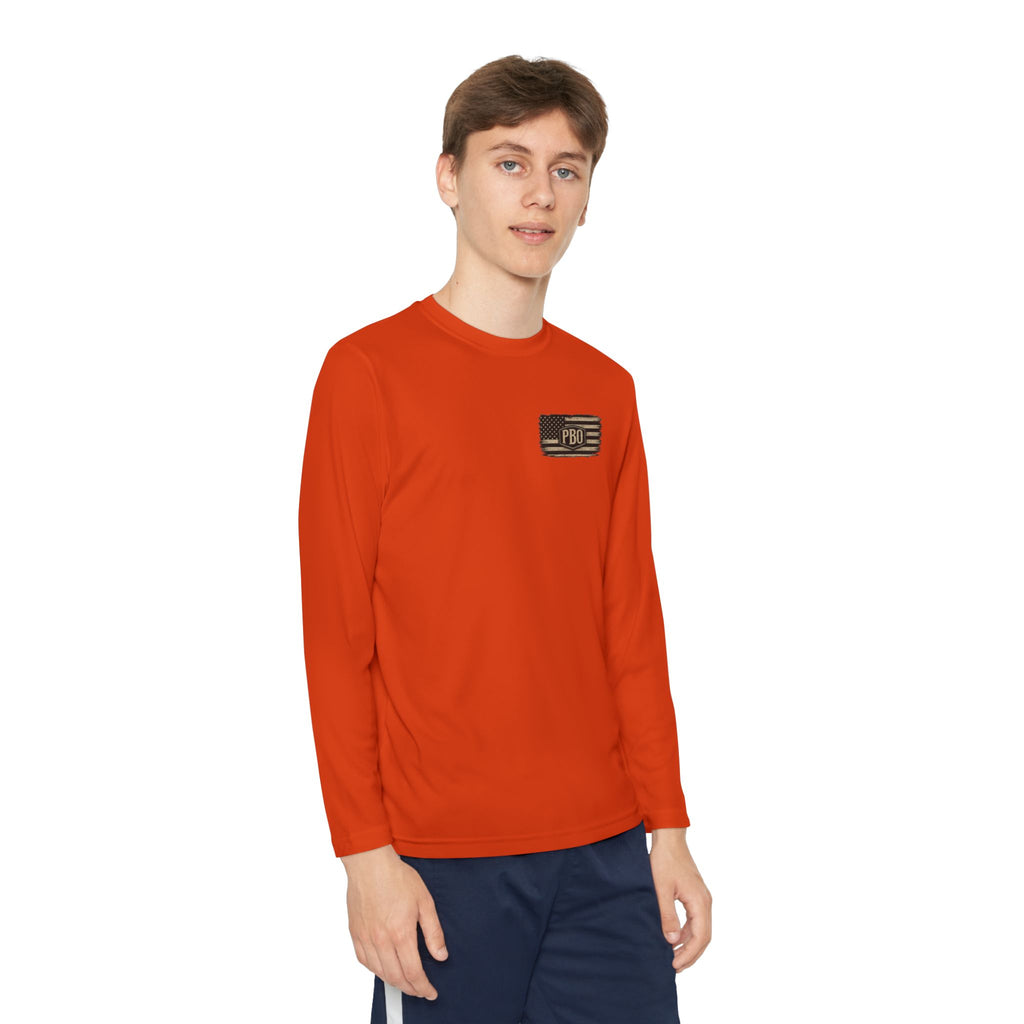 PBO Fishing long sleeve youth shirt