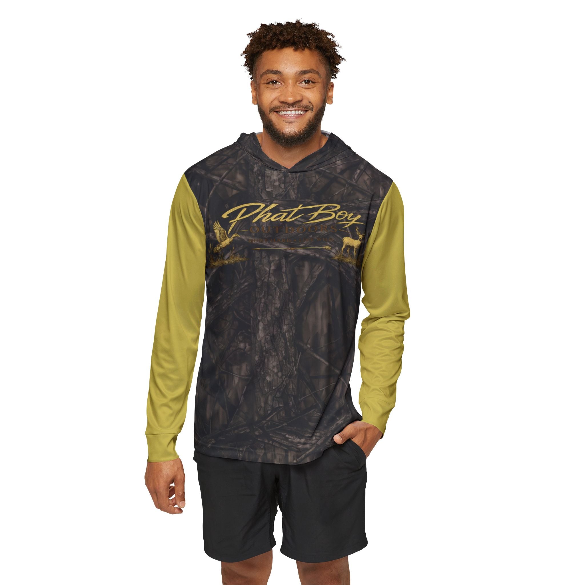 Camo 'Phat Boy' Men's Sports Warmup Hoodie – Hunting Vibe Athletic Pullover