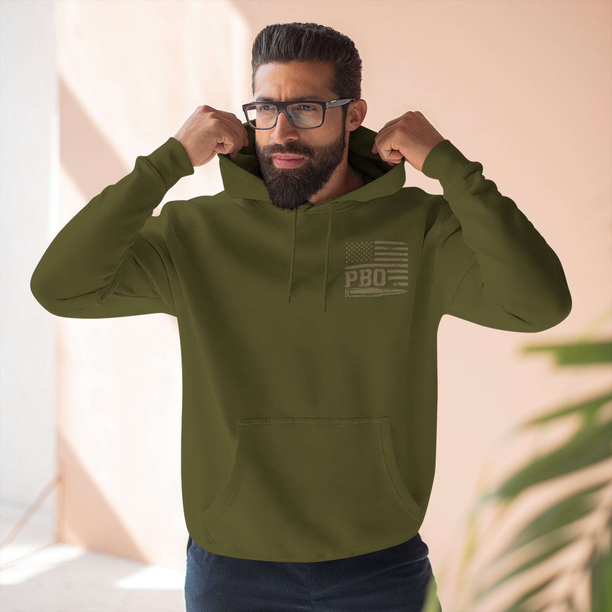 Vintage PBO Flag Hoodie