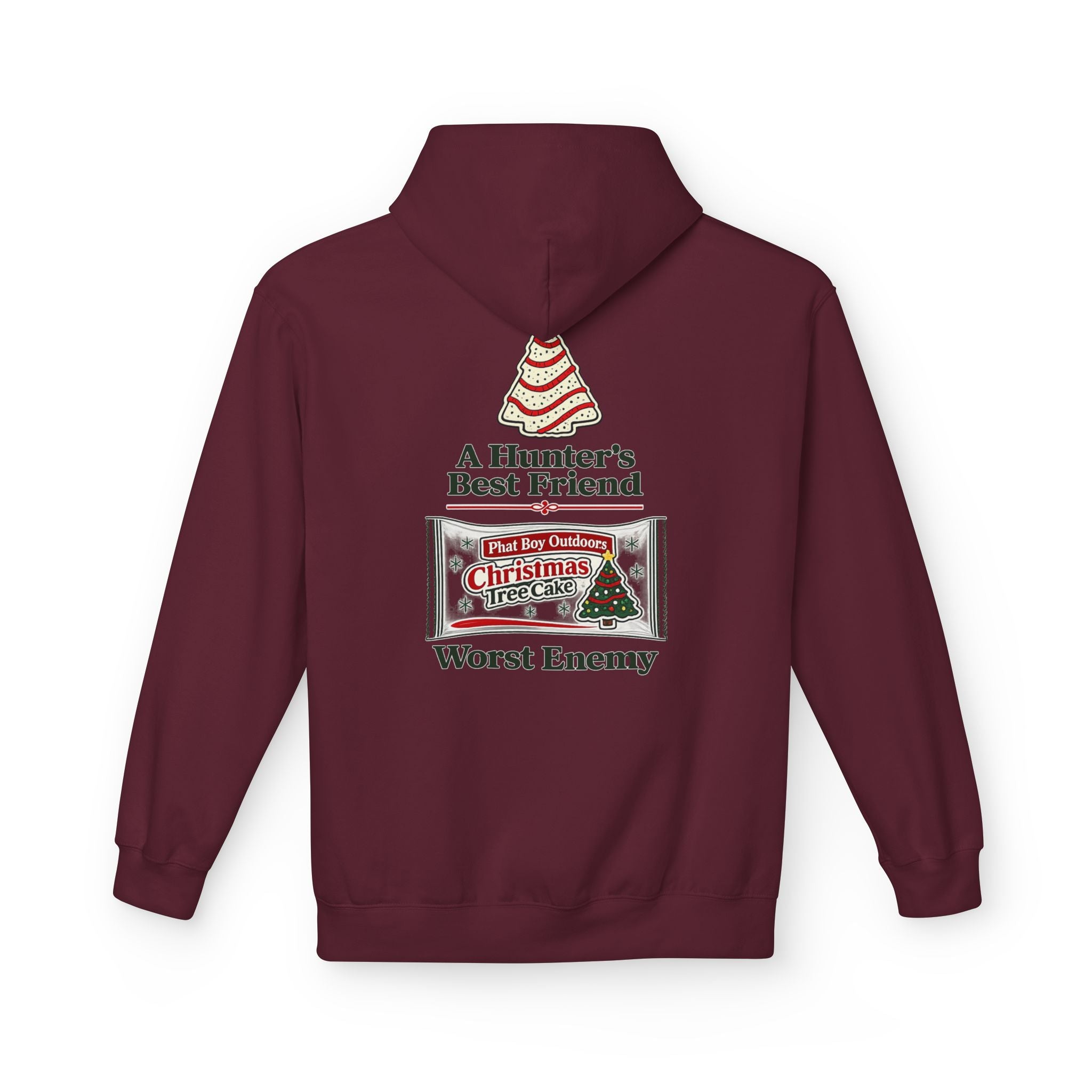 PBO funny hunting Midweight Fleece Hoodie