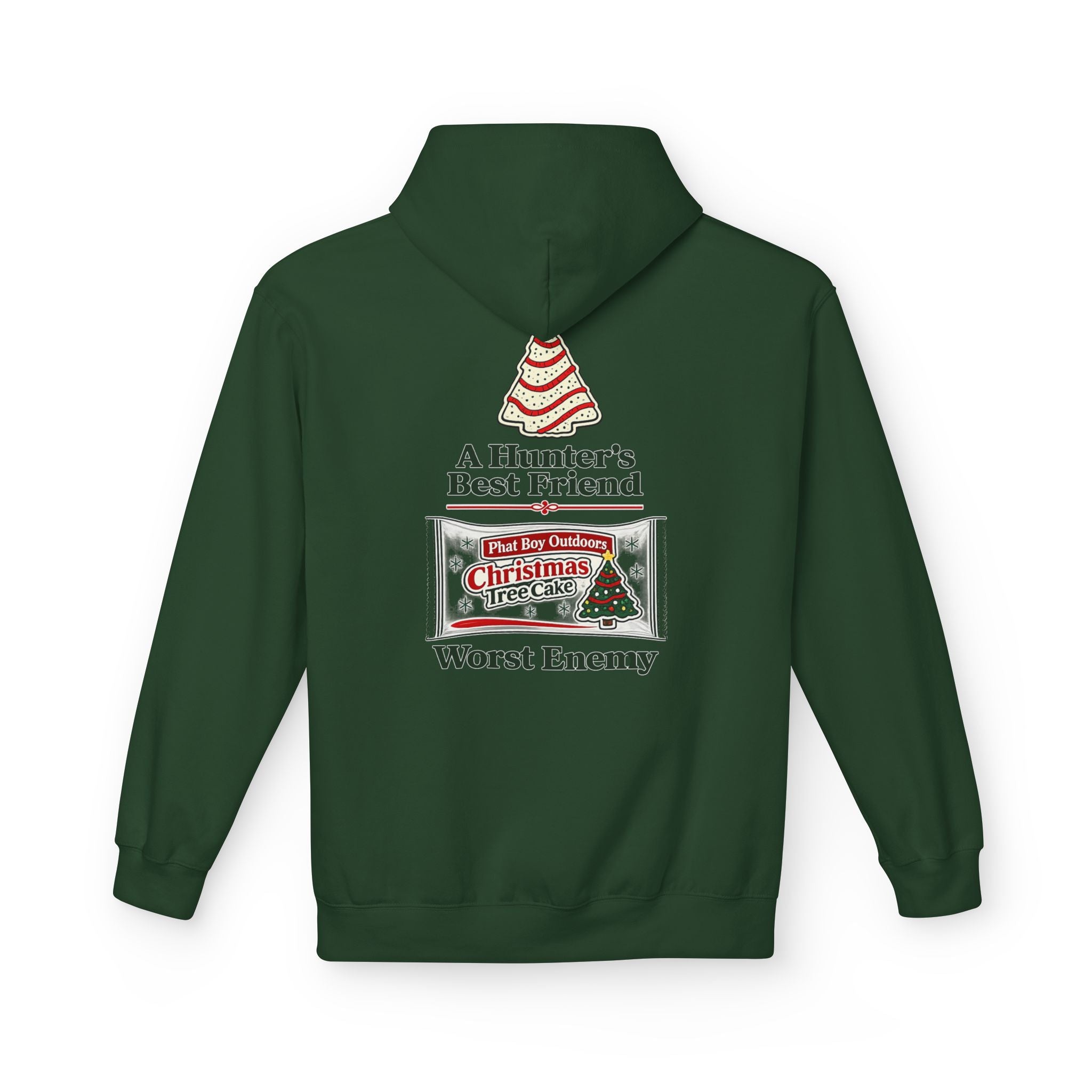 PBO funny hunting Midweight Fleece Hoodie