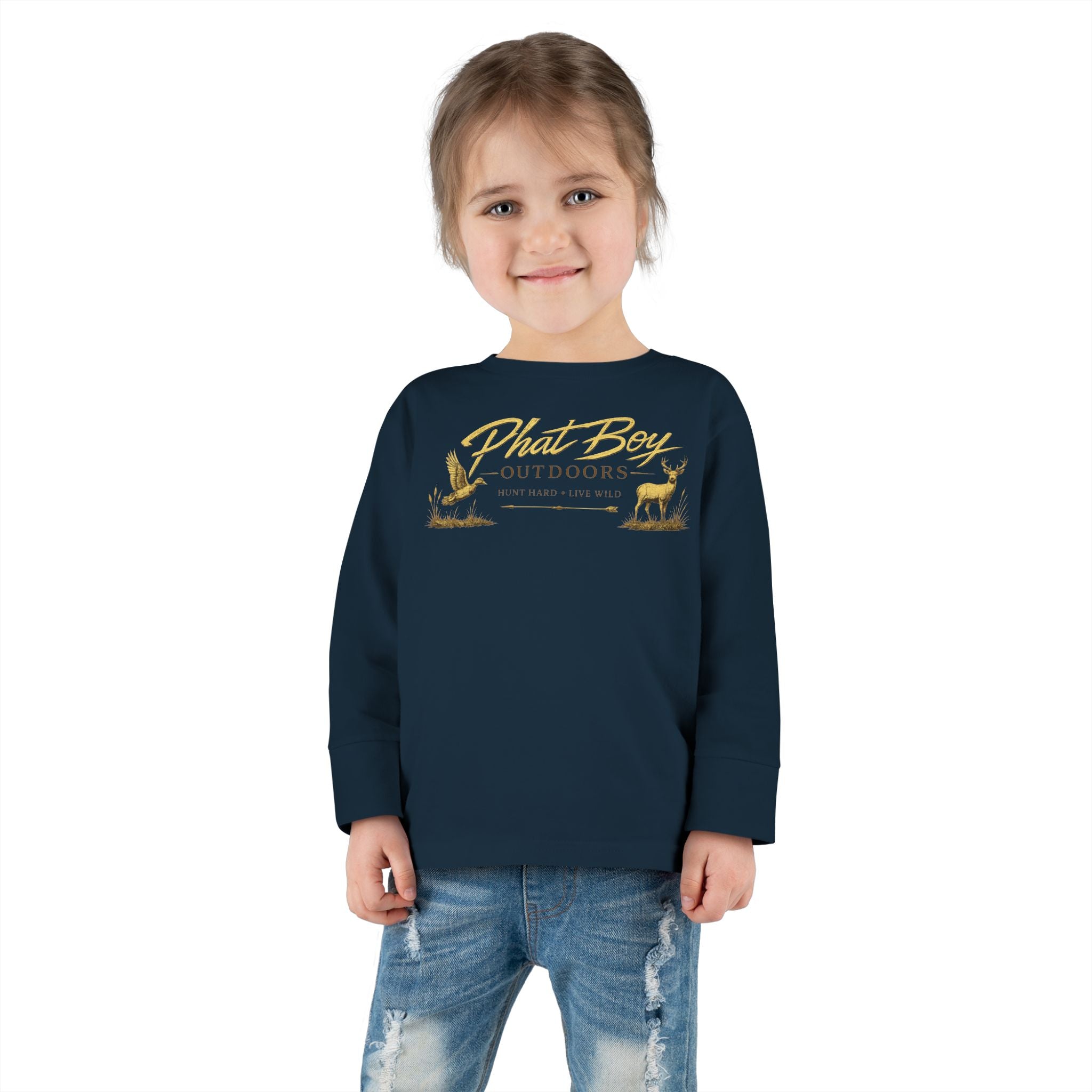"Faith" Graphic Toddler Long Sleeve Tee