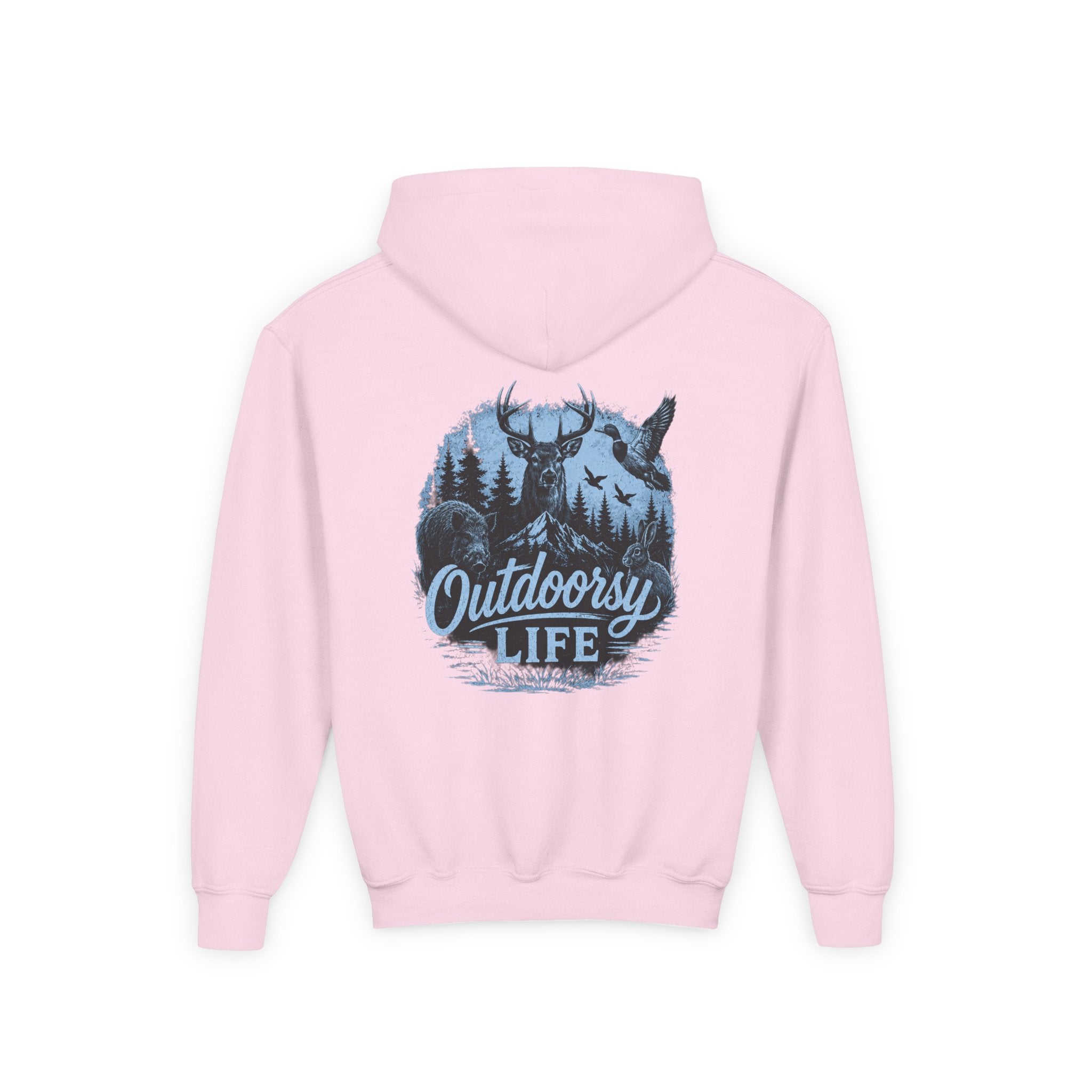 Outdoorsy Life Youth Hoodie