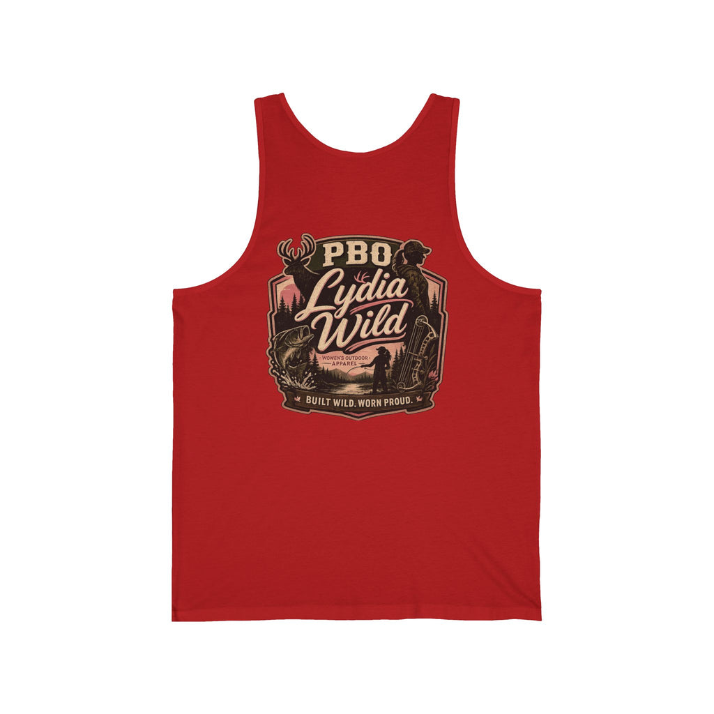 "PBO Lydia Wild" Outdoors Tank Top