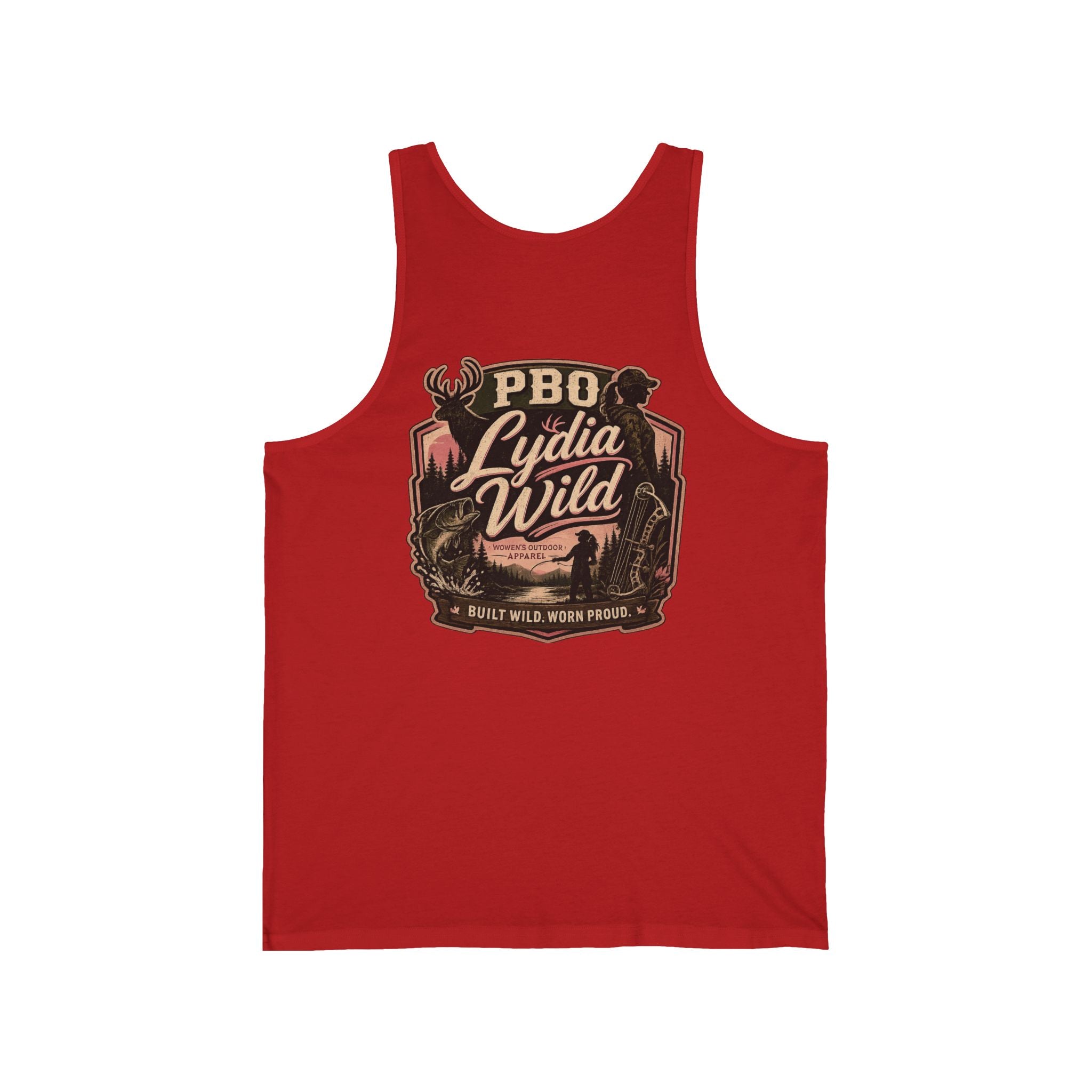 "PBO Lydia Wild" Outdoors Tank Top