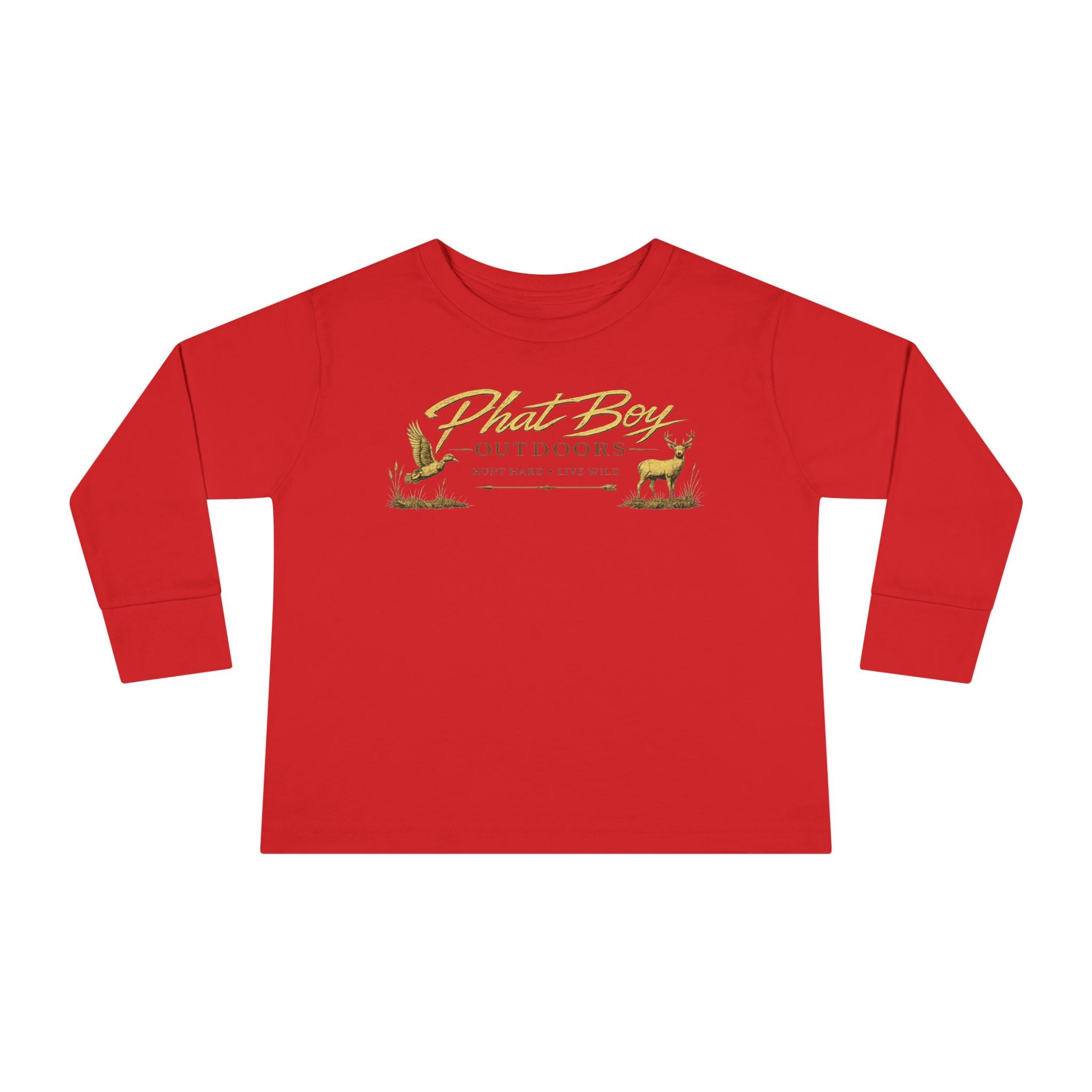 "Faith" Graphic Toddler Long Sleeve Tee
